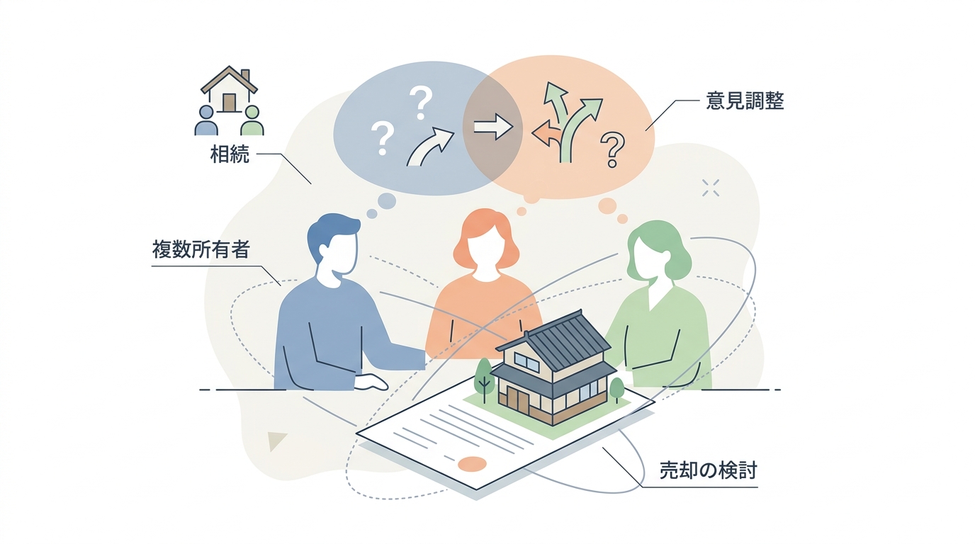相続不動産売却で揉めない!複数名義の円満な進め方と専門家活用術